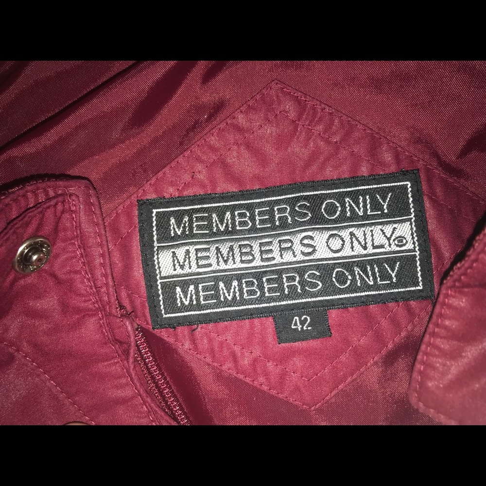 bomber maroon